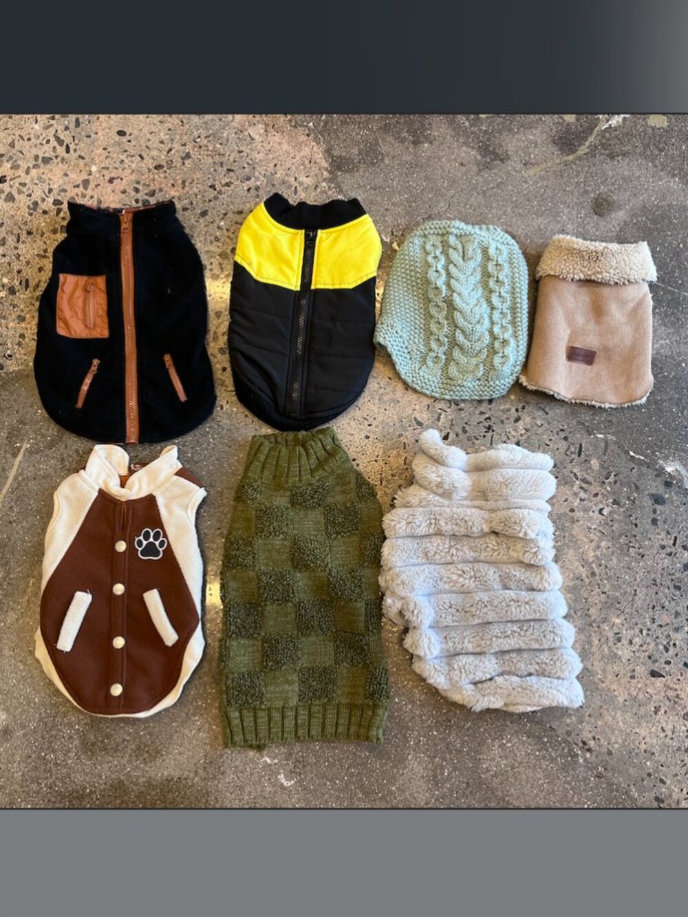 XS/S Pet Clothes Lot